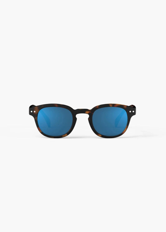 #C SUNGLASSES IN TORTOISE MIRROR - IZIPIZI