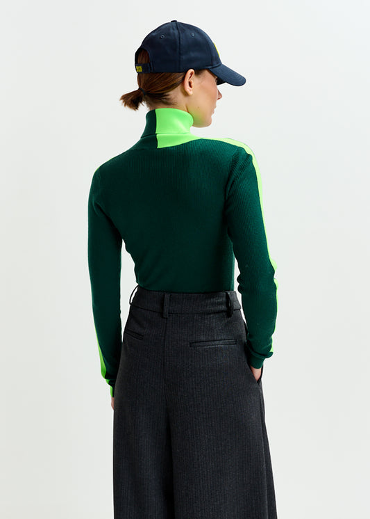 Iffort bicolour fitted pull
