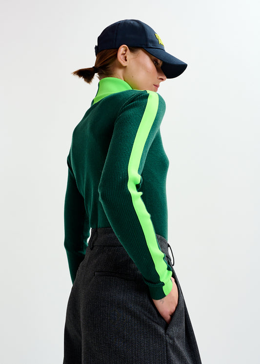 Iffort bicolour fitted pull