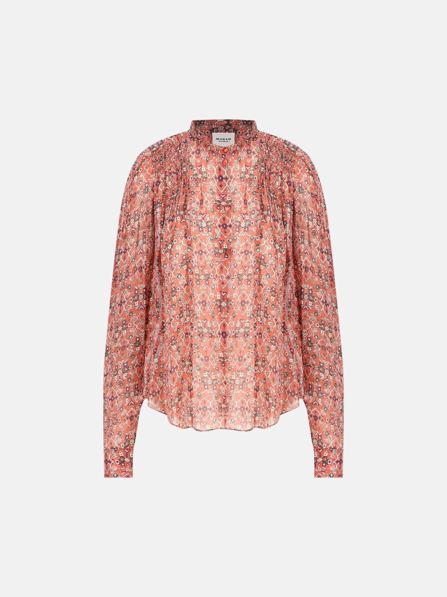 Noeline Blouse  in Rust