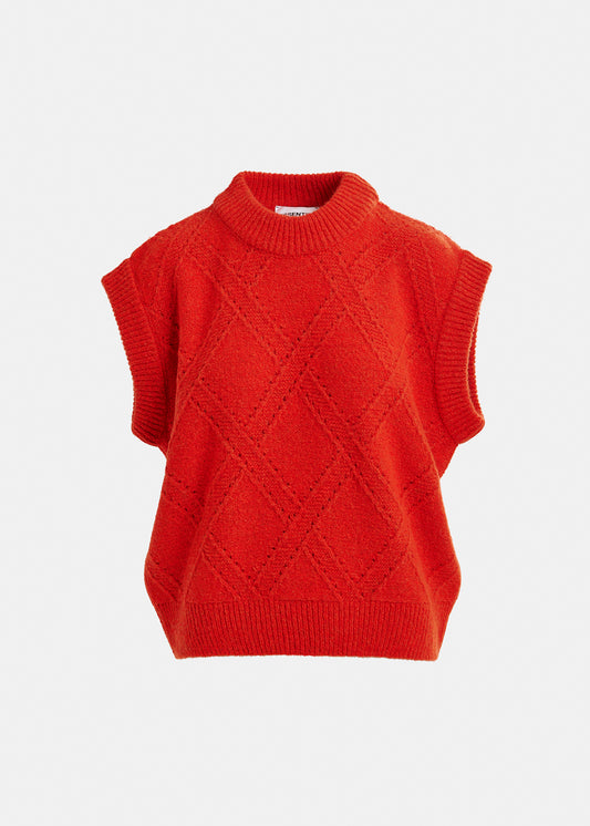 Import sleeveless pullover
