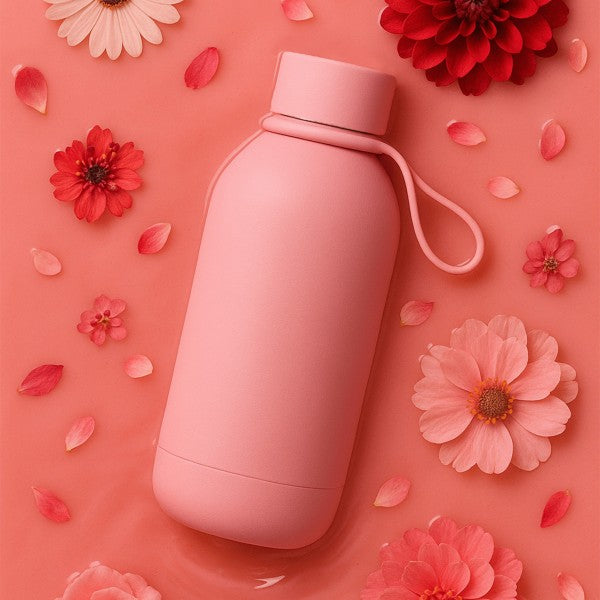 Insulated 500ml Bottle in Cosmpolitan Pink