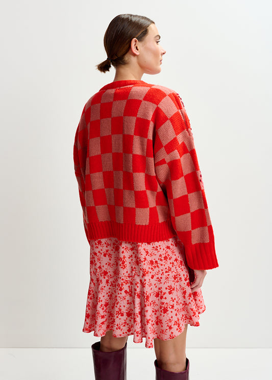 Inter embroidered pullover