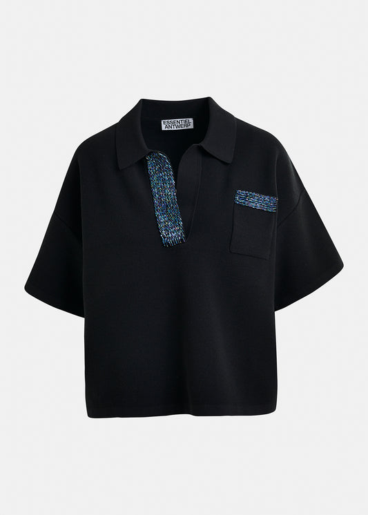 Internationnal knitted polo