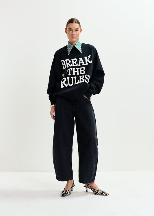 Interstellar barrel leg jeans