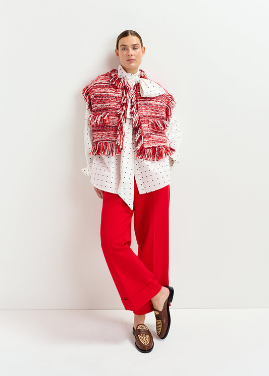 Ishani fringed gilet