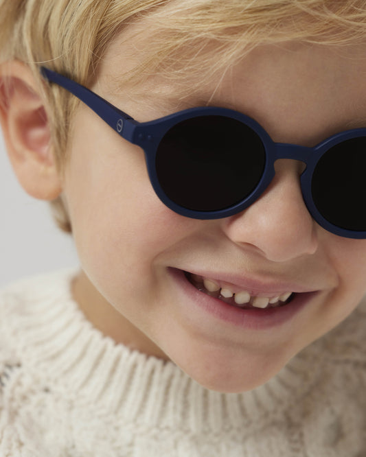 Kids #D Sunglasses in Denim Blue