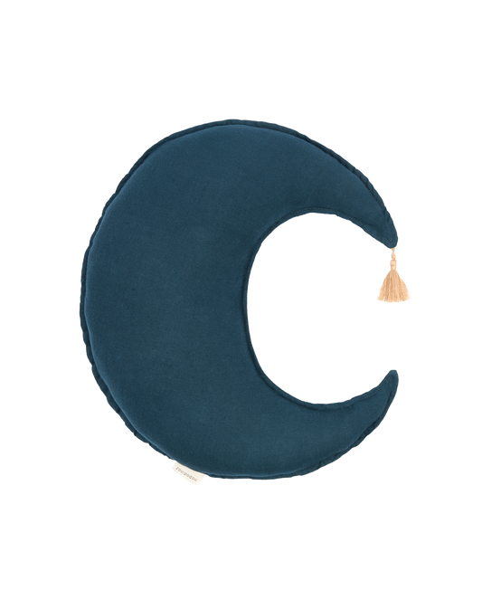 Moon cushion french linen - Nobodinoz