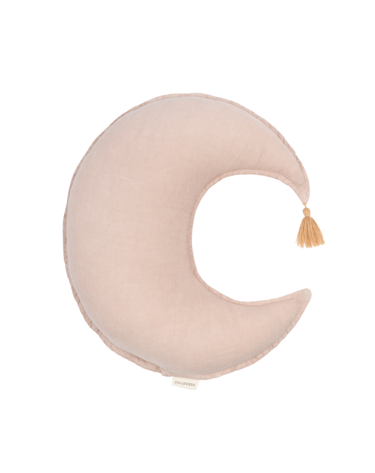 Moon cushion french linen - Nobodinoz