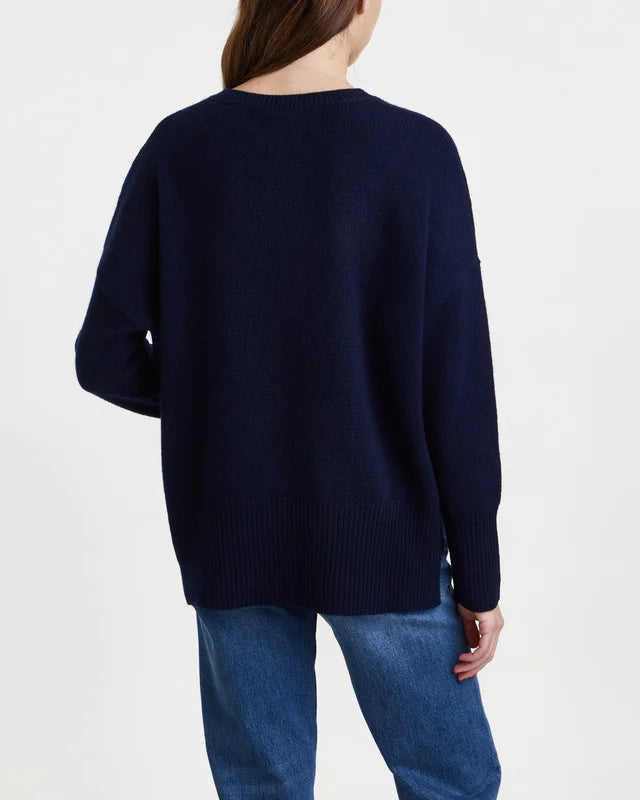 Mila Sweater in Navy