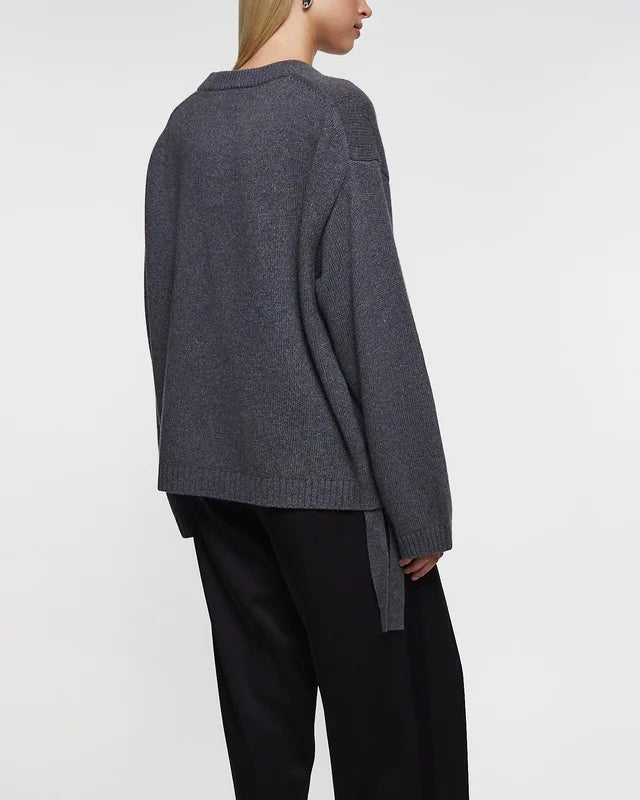 Future Wool Mixed Knit in Phantom