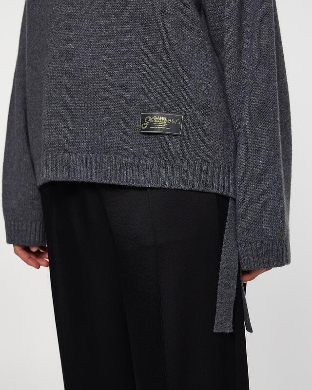 Future Wool Mixed Knit in Phantom