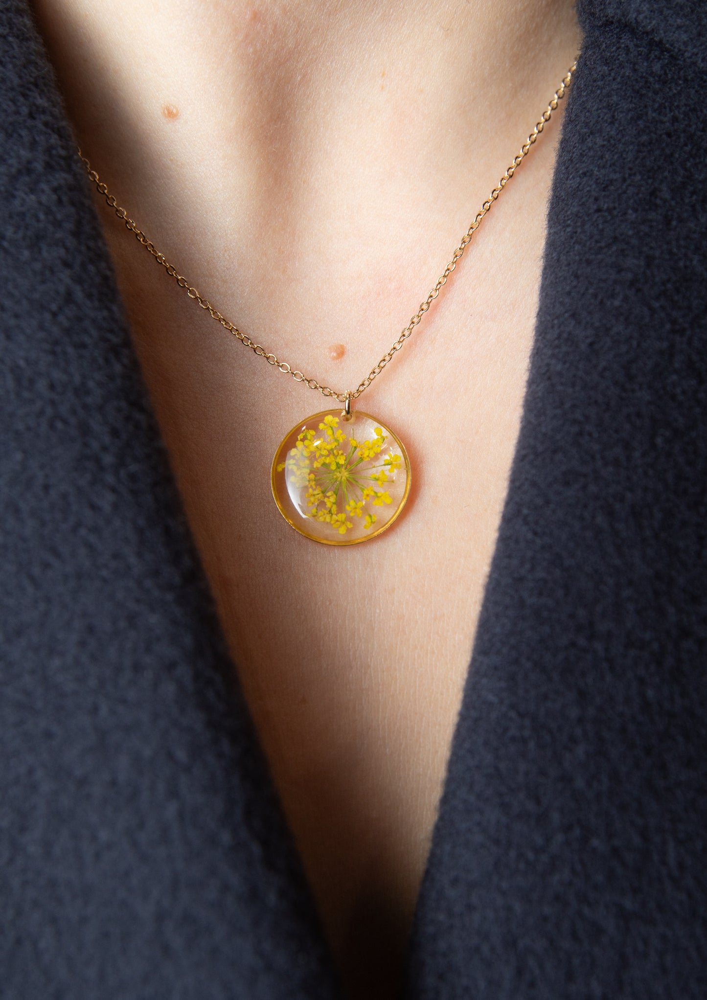 Petal Press Necklace