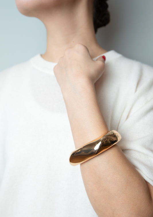 Large Gold Bangle
