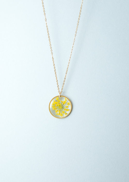 Petal Press Necklace