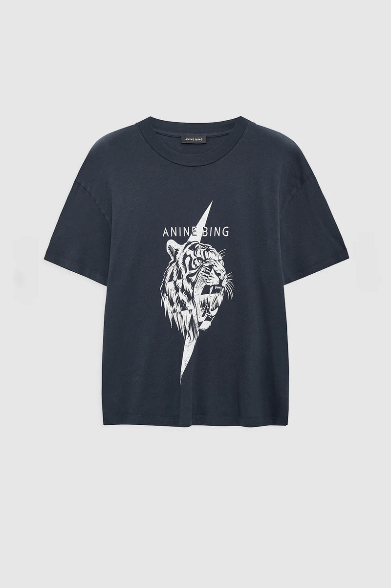 Wagner Tee Tiger in Vintage Black