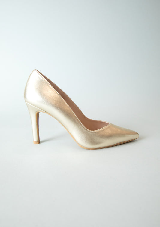 Rabot Heels in Gold