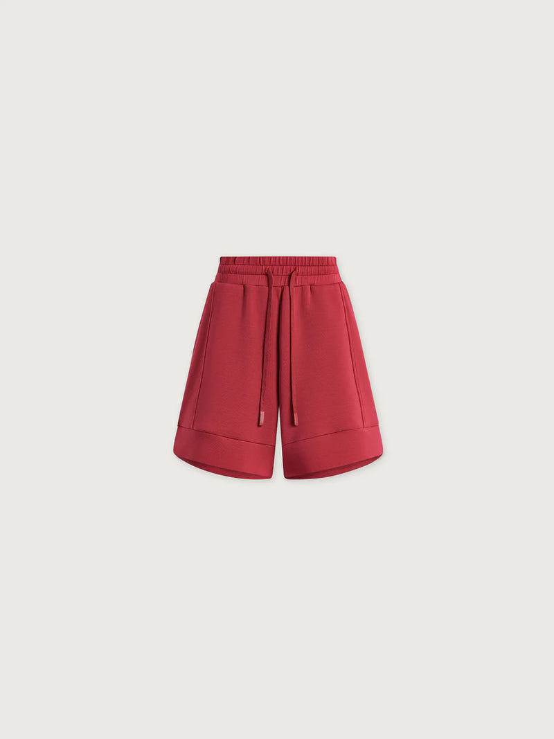 Atrium High Rise Short 4.5" in Rich Raspberry