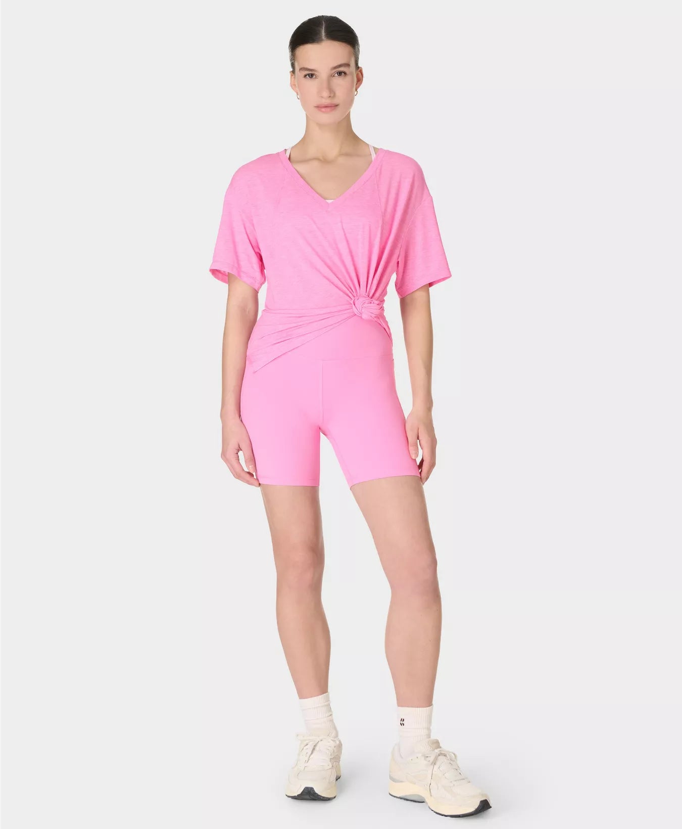 Ultimate Studio 6" Yoga Shorts in Guava Pink