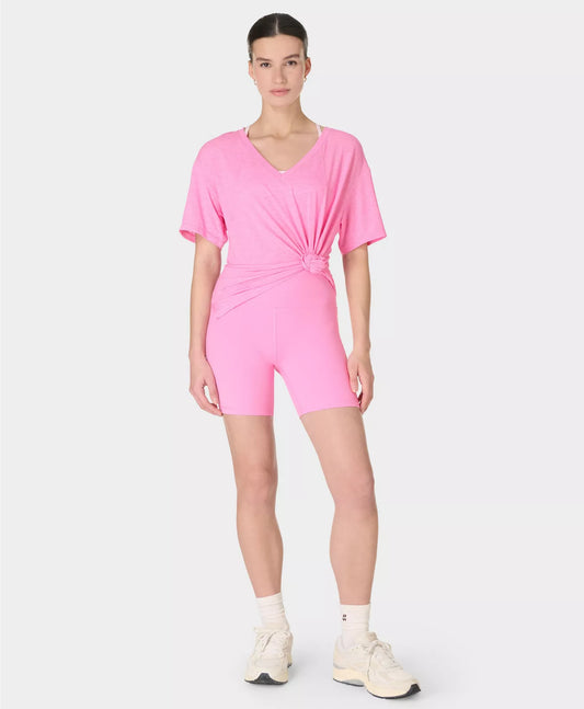 Ultimate Studio 6" Yoga Shorts in Guava Pink