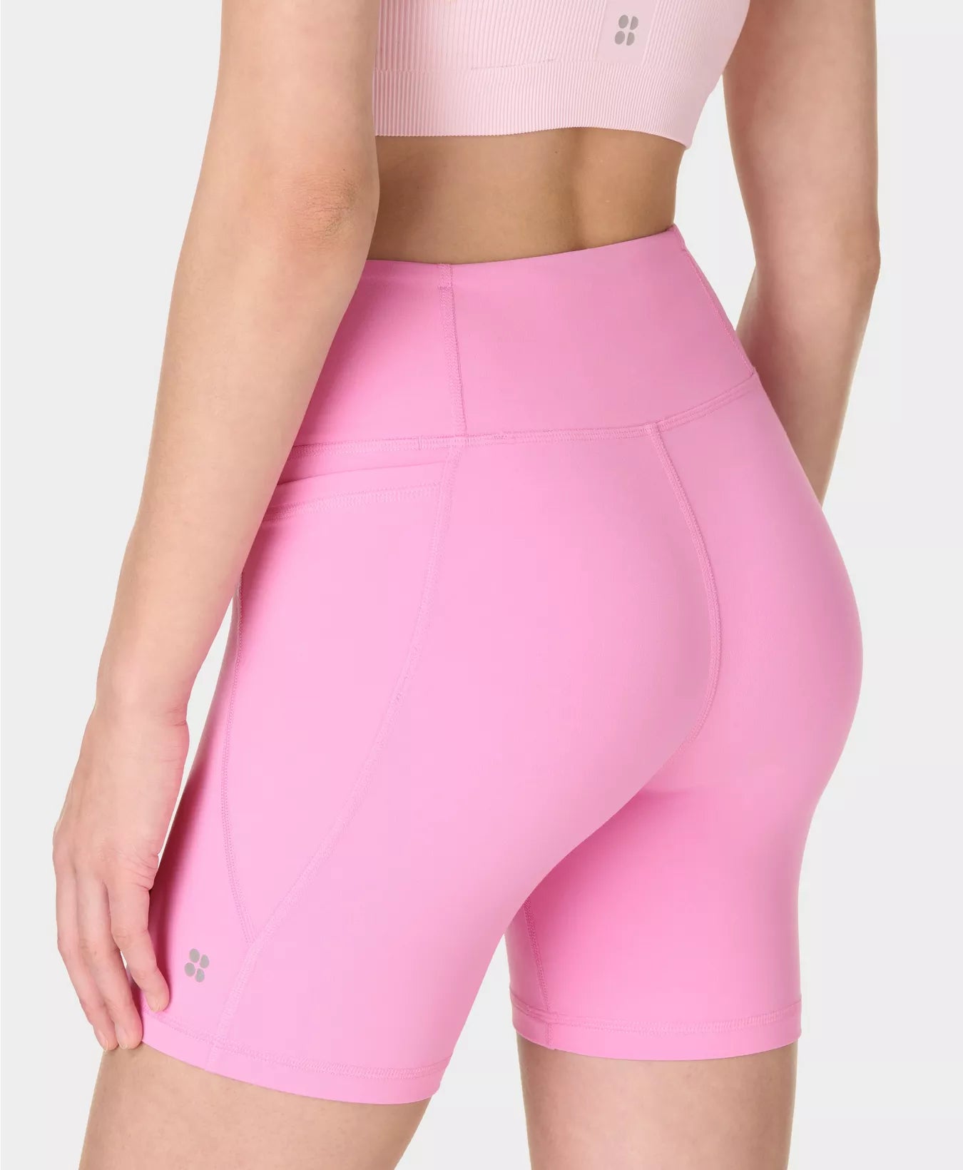 Ultimate Studio 6" Yoga Shorts in Guava Pink