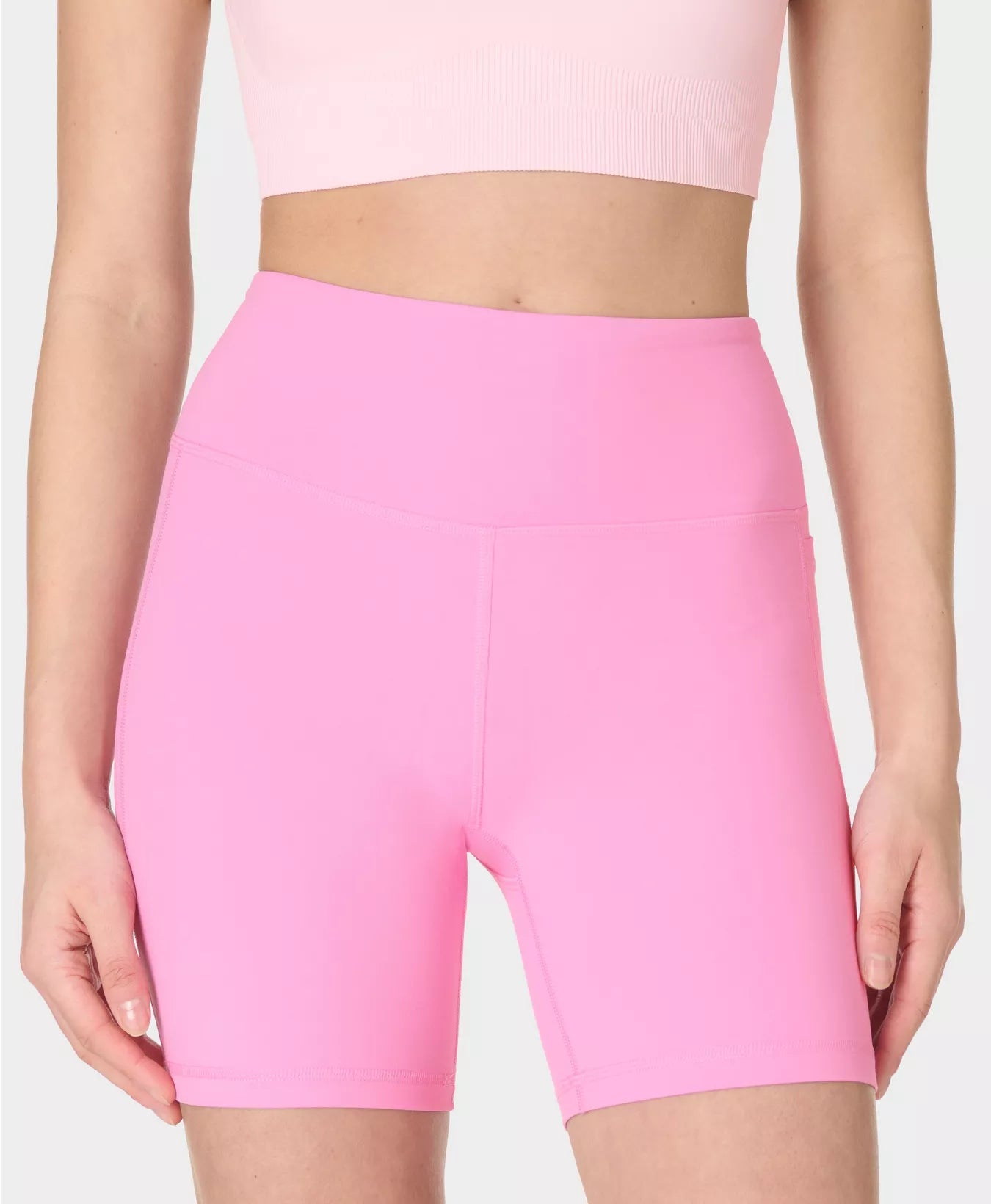 Ultimate Studio 6" Yoga Shorts in Guava Pink