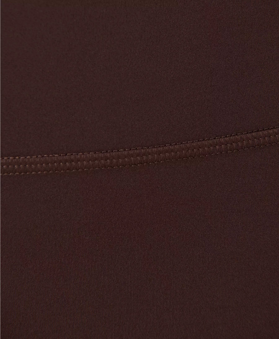 Ultimate 7/8 Yoga Leggings in Sable Brown