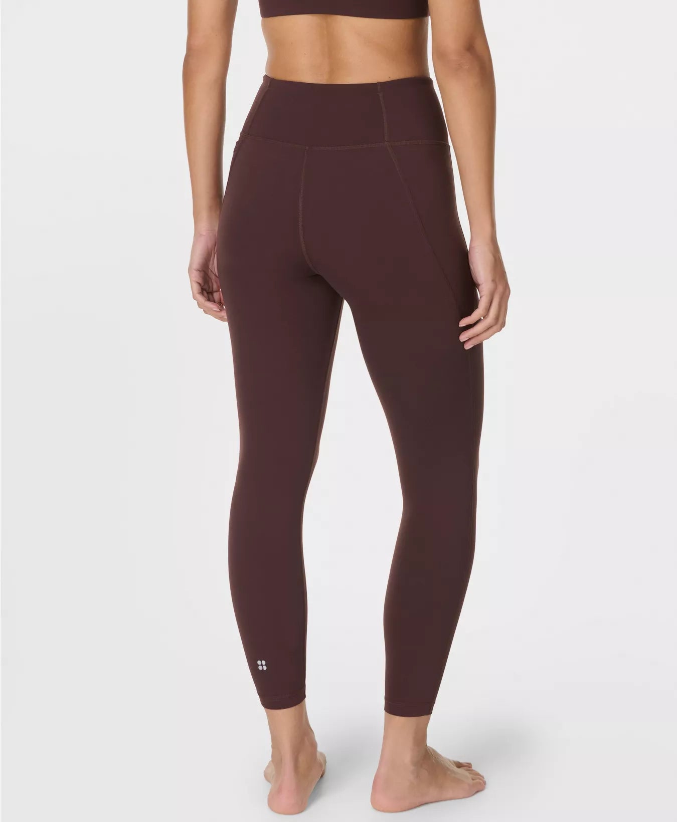 Ultimate 7/8 Yoga Leggings in Sable Brown