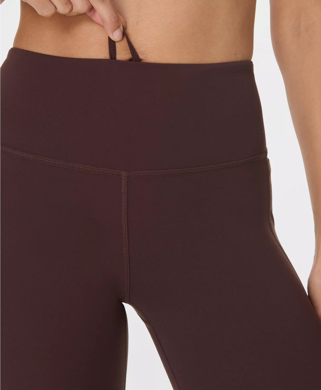 Ultimate 7/8 Yoga Leggings in Sable Brown