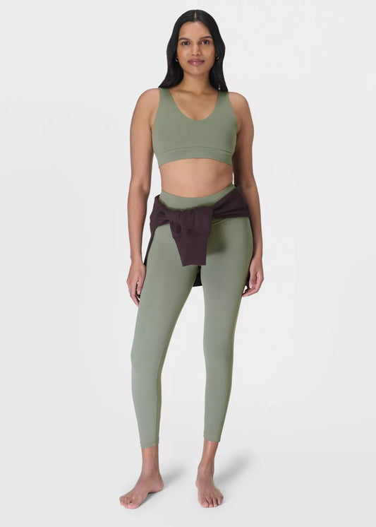 ULTIMATE 7/8 STUDIO LEGGINGS - WILLOW GREEN - SWEATY BETTY