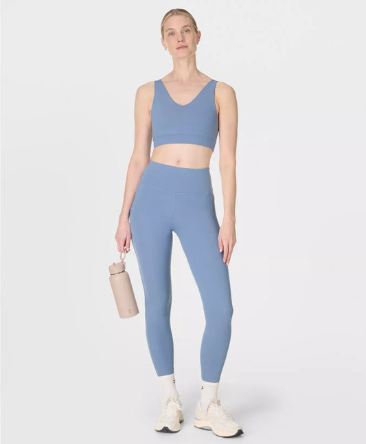 Ultimate Studio Yoga Voop Bra in Luxe Blue