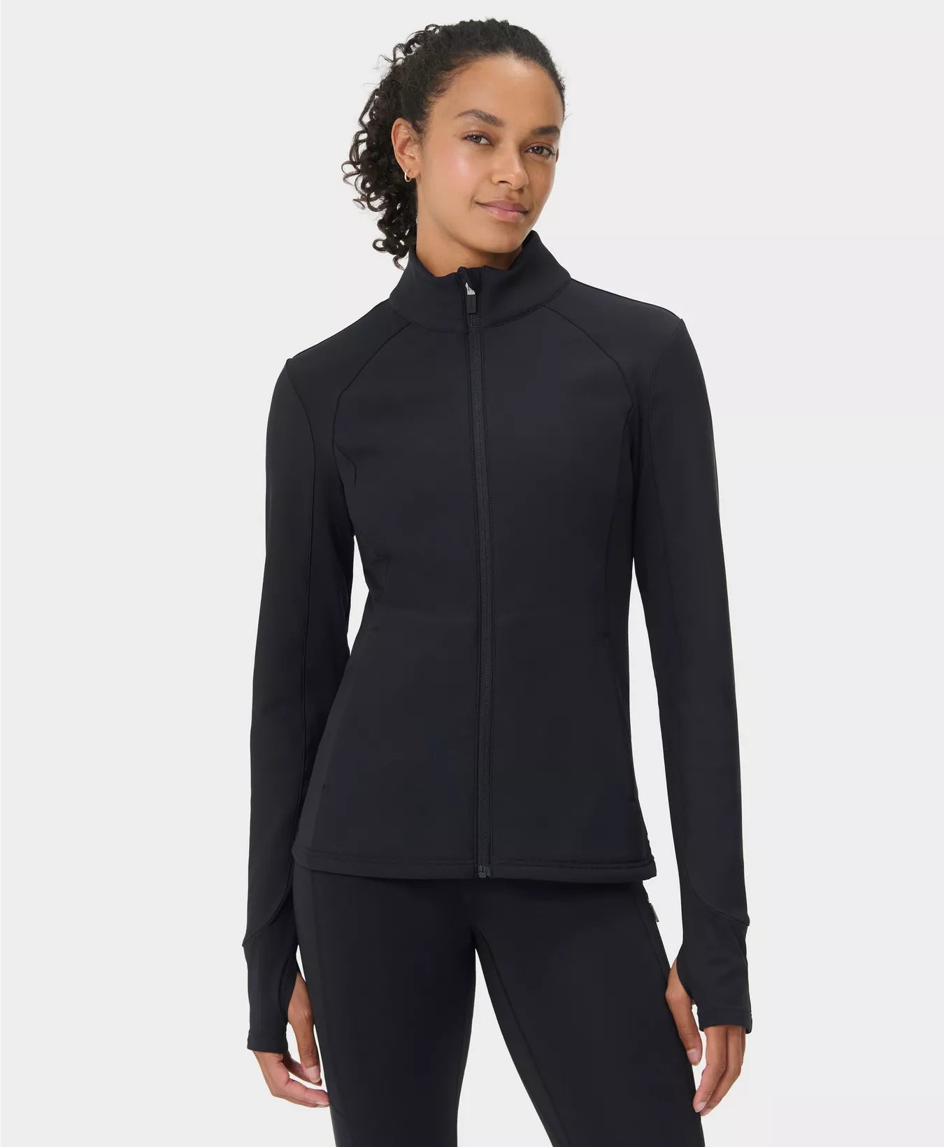 Winter Power Softshell Jacket in Black