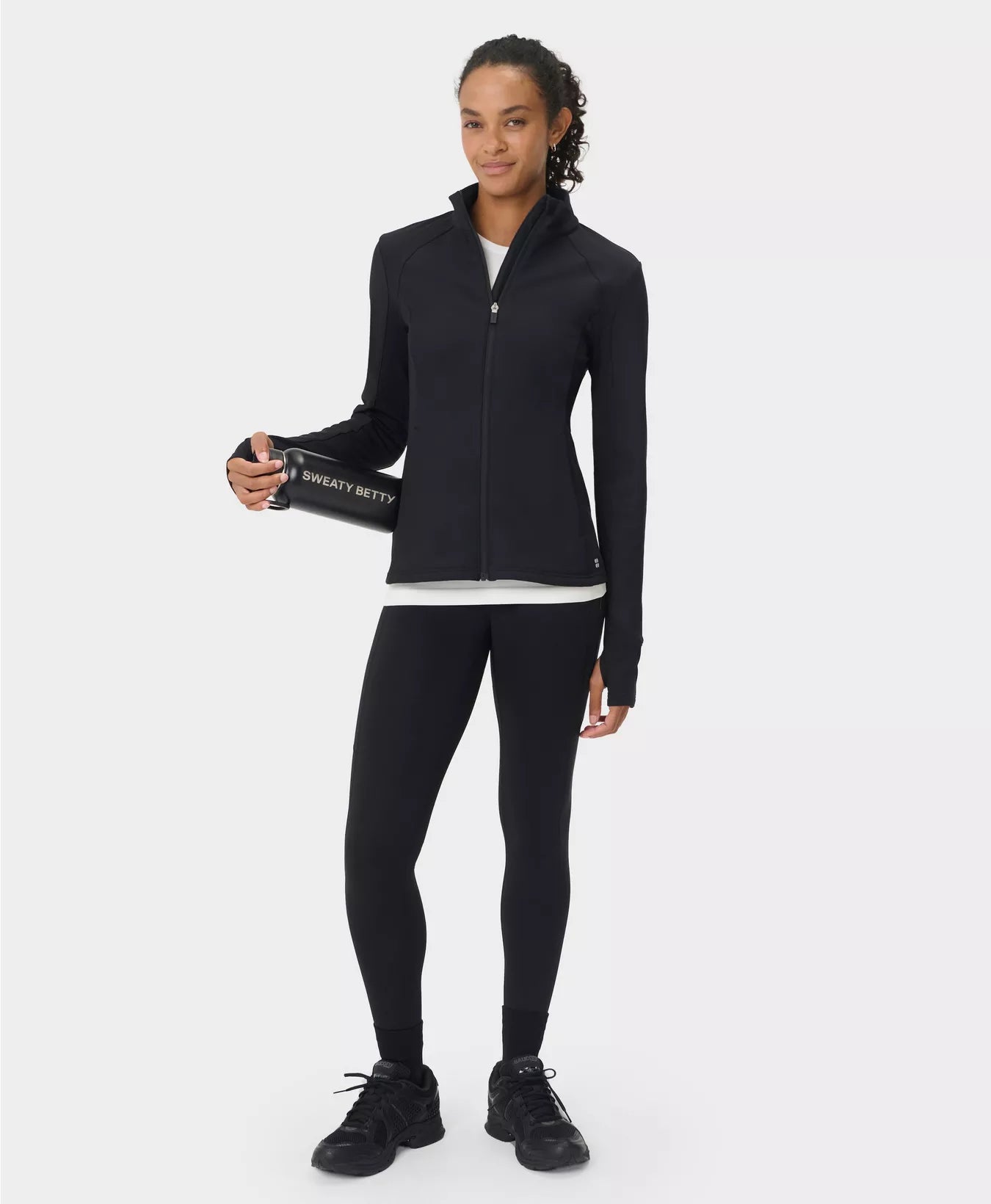 Winter Power Softshell Jacket in Black