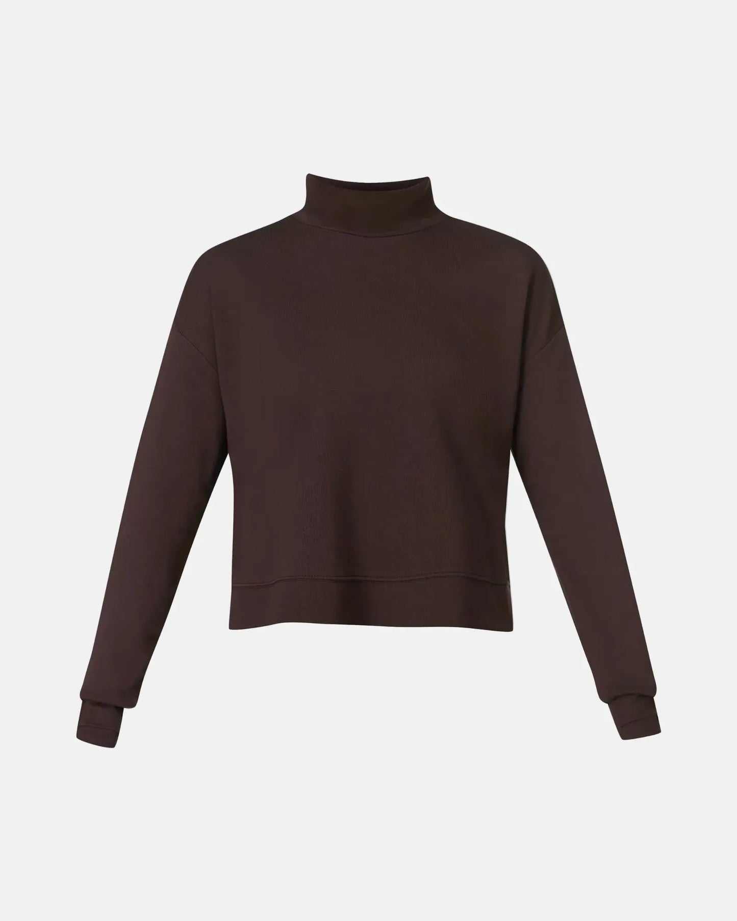 After Class Funnel Sweatshirt in Sable Brown