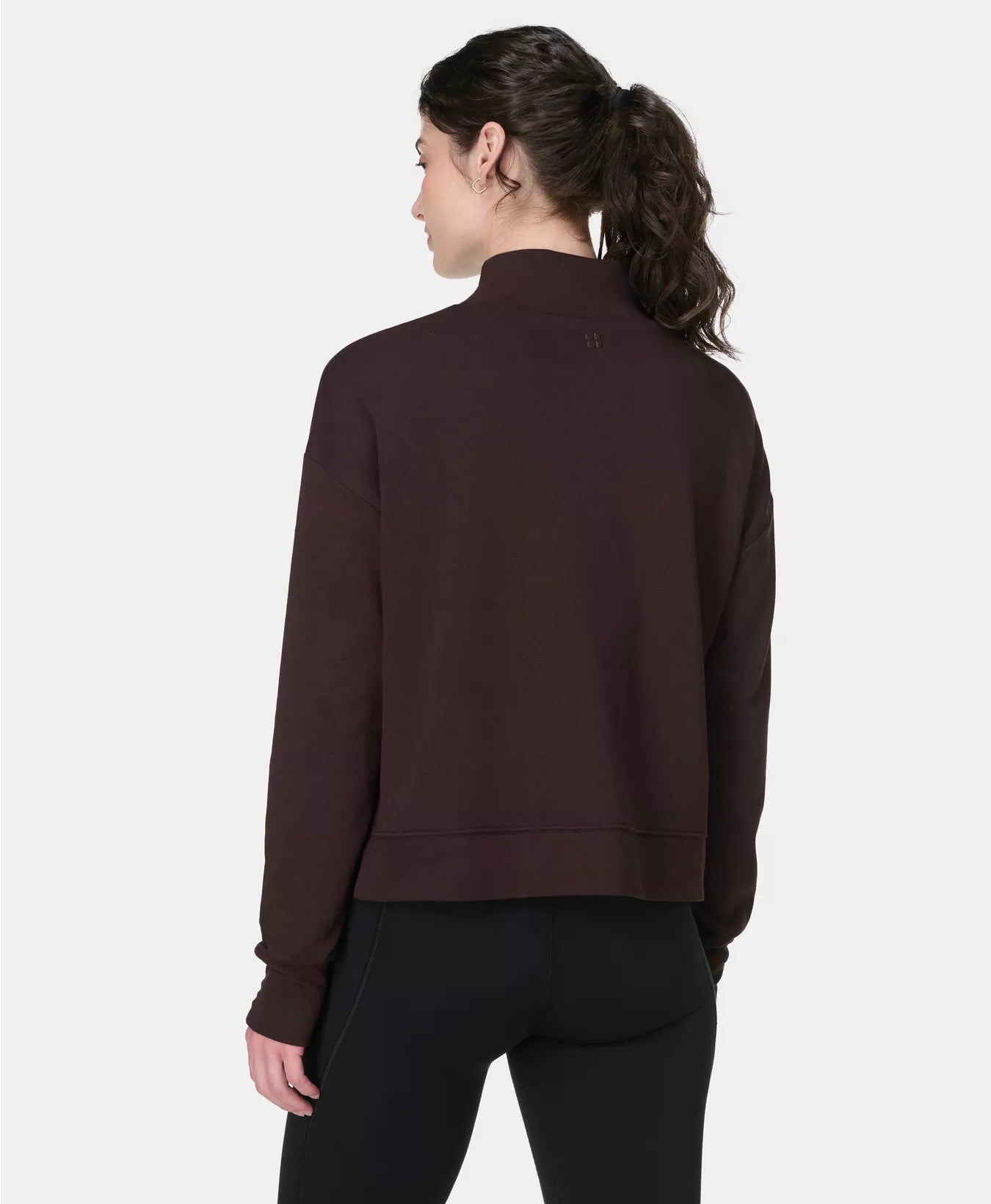 After Class Funnel Sweatshirt in Sable Brown