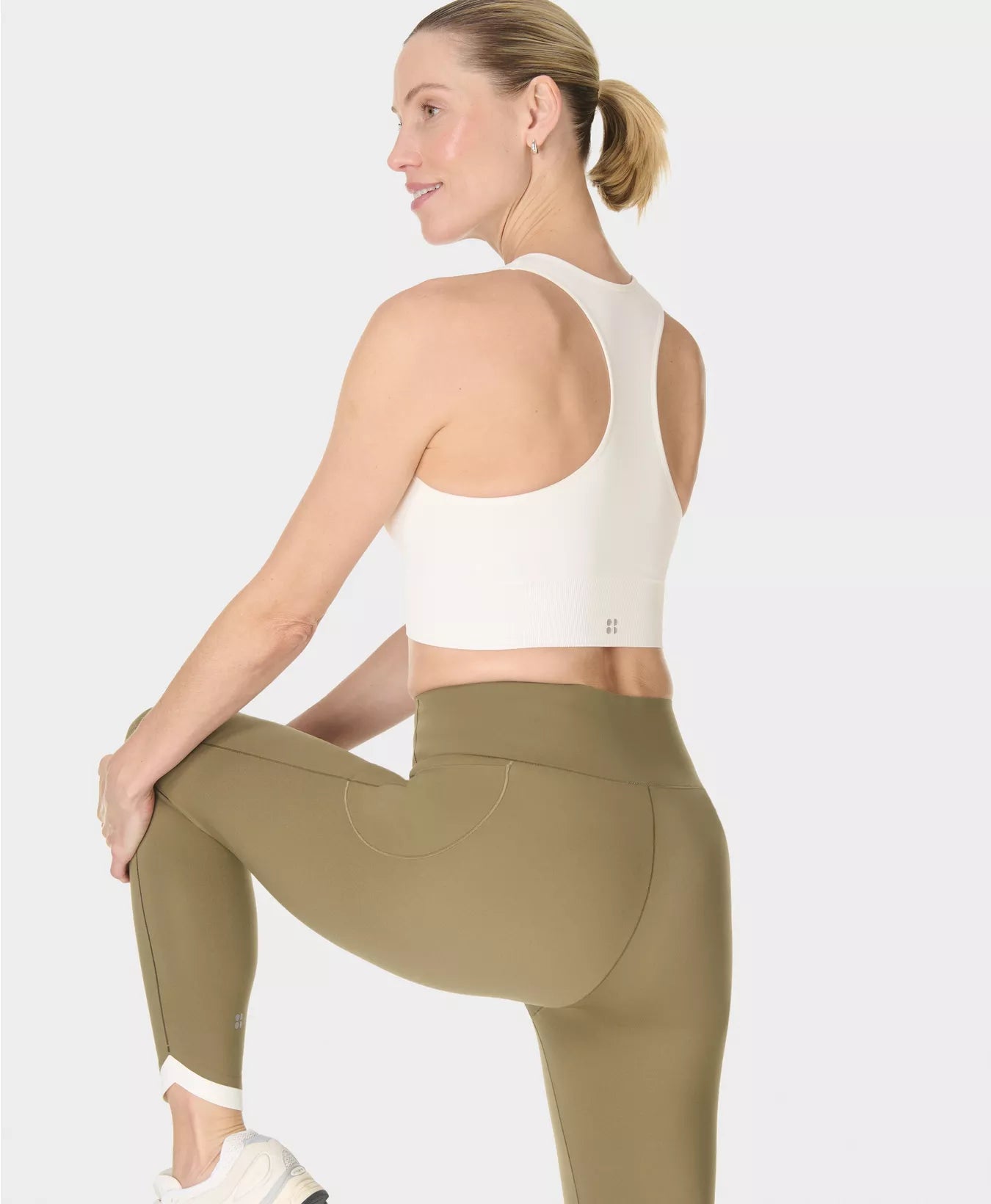 Stamina Soft Touch Voop Bra in Lily White