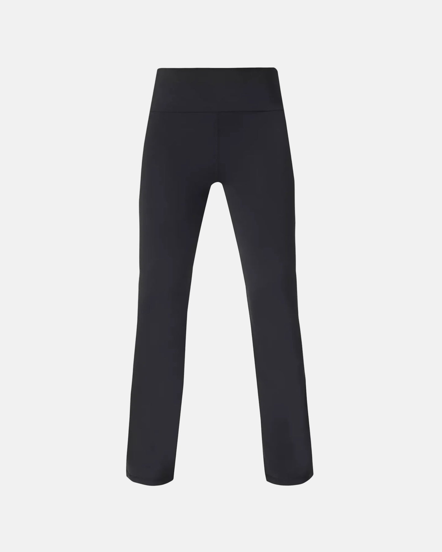 All Day Foldover Waist Trouser in Black