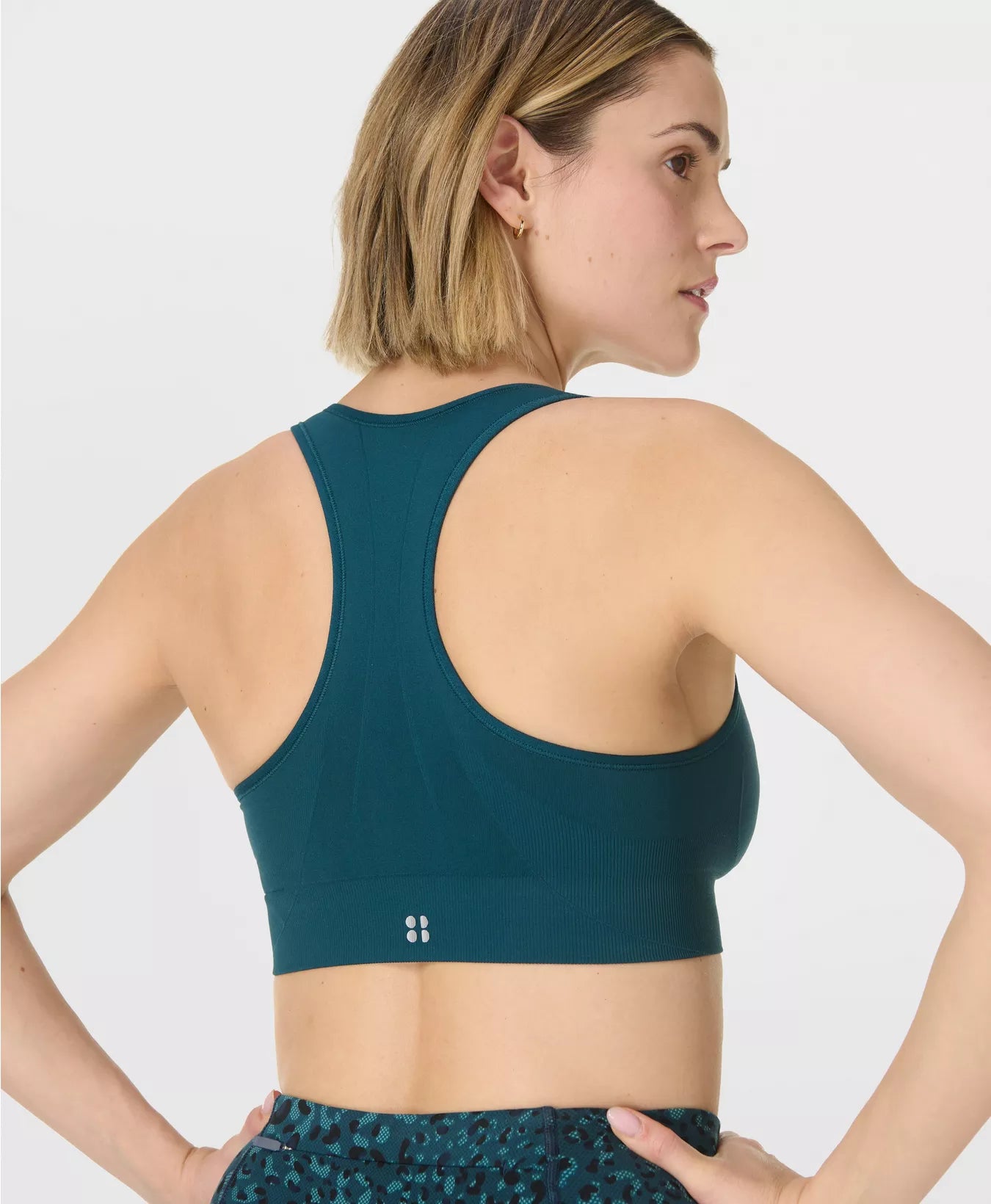 Stamina Seamless Sports Bra in Deep Green