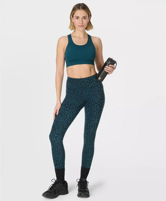 Stamina Seamless Sports Bra in Deep Green