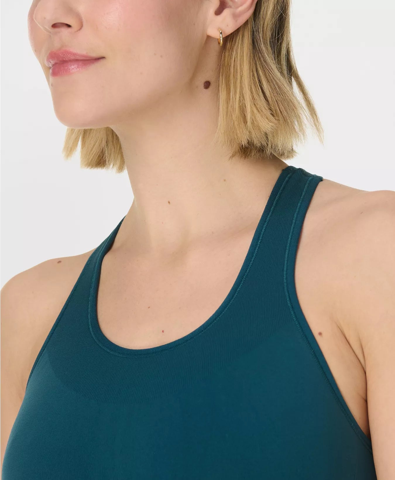 Stamina Seamless Sports Bra in Deep Green
