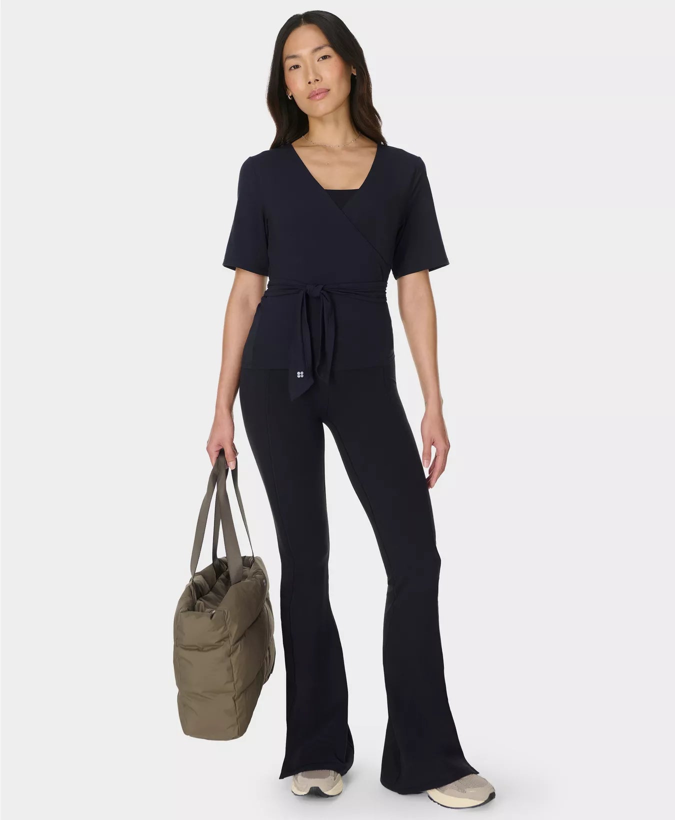 Soft Flow Studio Wear Your Way Tee in Black