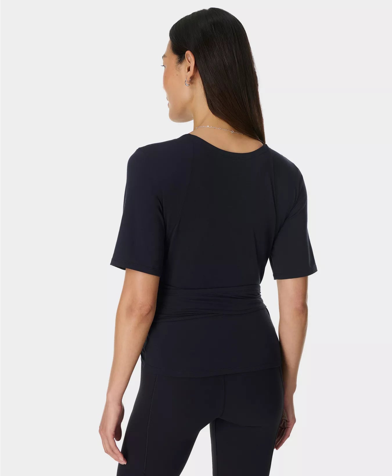 Soft Flow Studio Wear Your Way Tee in Black