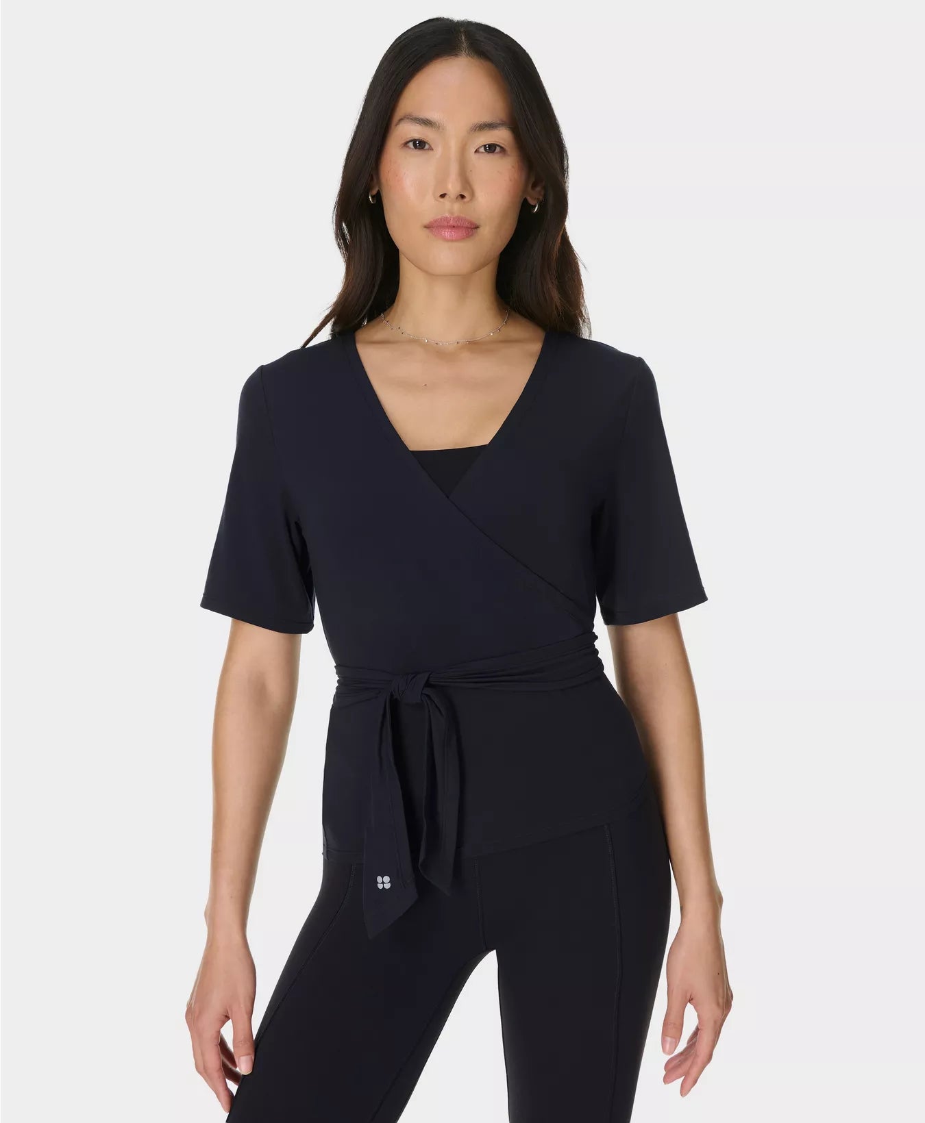 Soft Flow Studio Wear Your Way Tee in Black