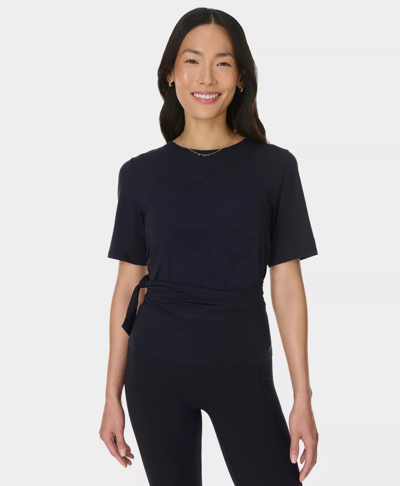 Soft Flow Studio Wear Your Way Tee in Black