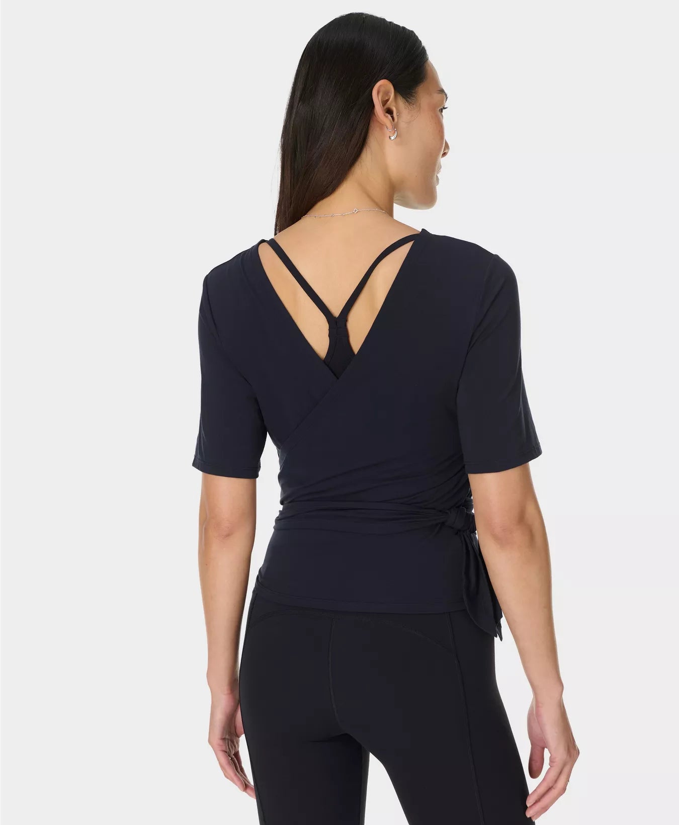 Soft Flow Studio Wear Your Way Tee in Black