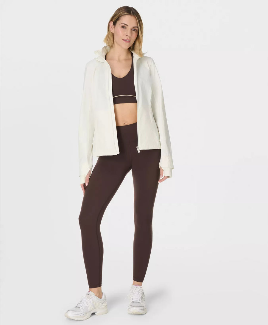 Ultimate Train Water Resistant Jacket in Lily White