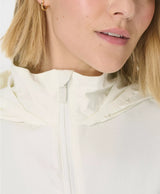 Ultimate Train Water Resistant Jacket in Lily White