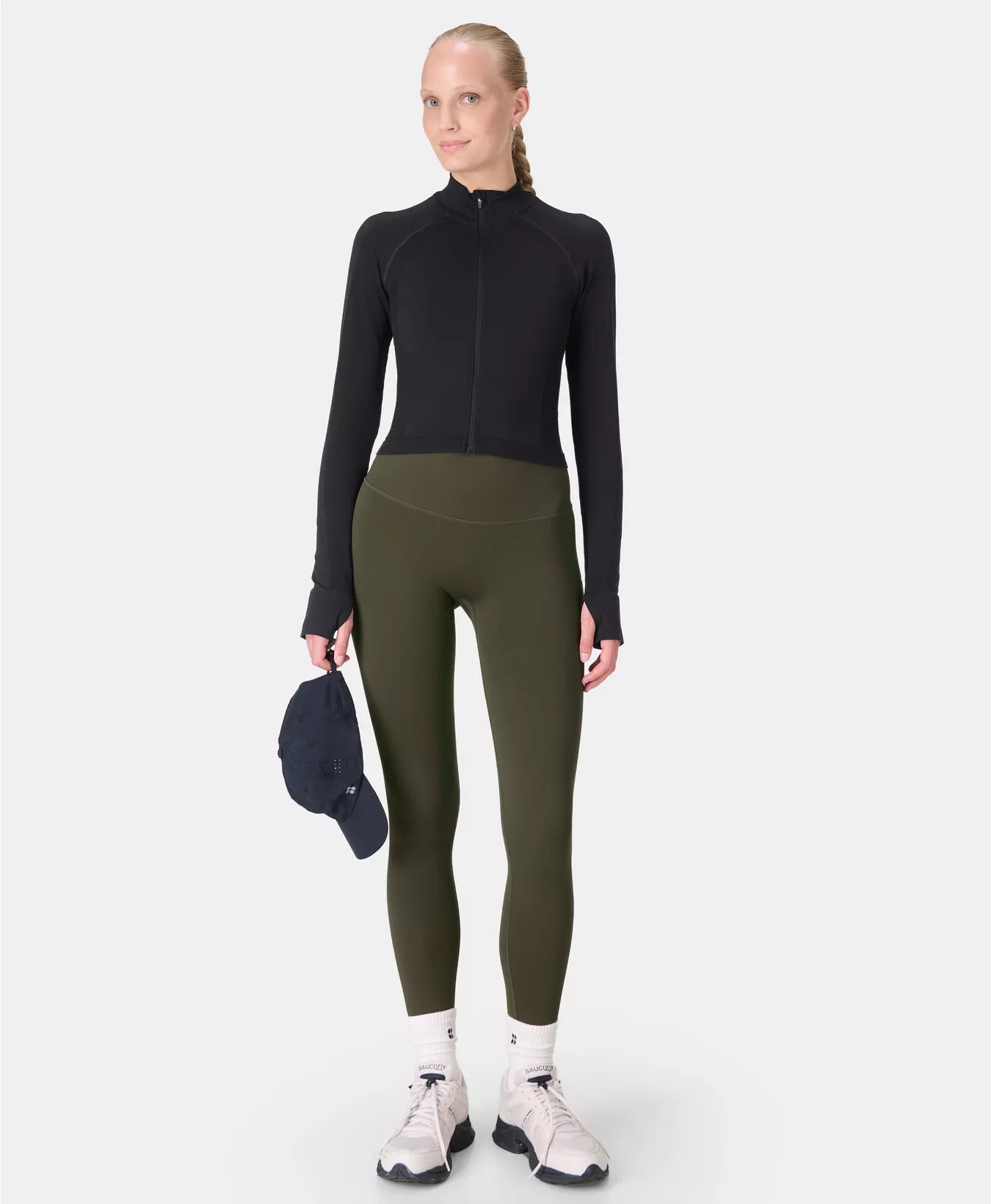 All Day 7/8 Leggings in Nori Green