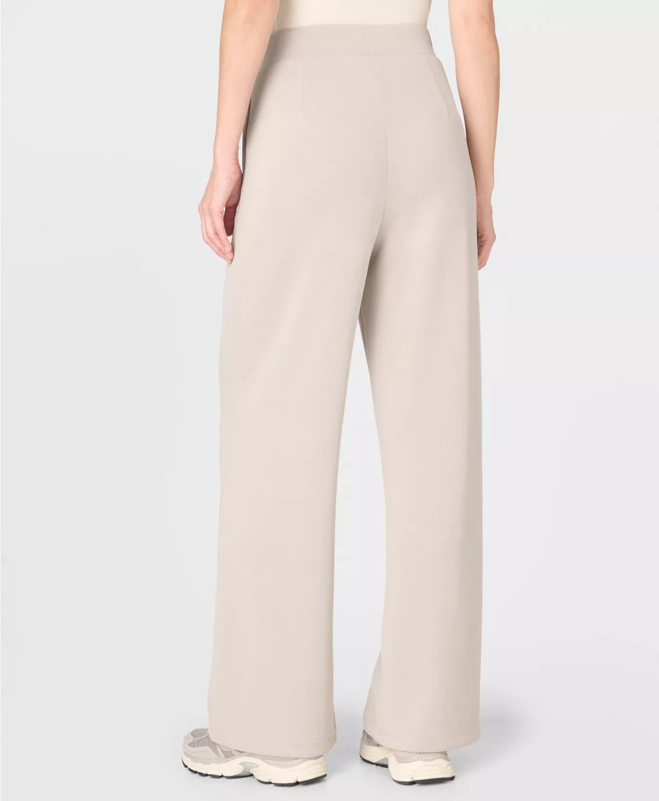 Wide Leg Trouser in Sand Wash