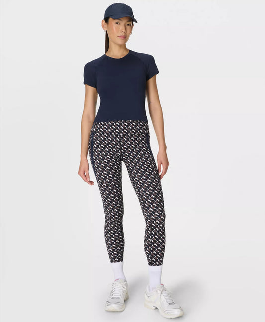 Power 7/8 Side Stripe Workout Leggings